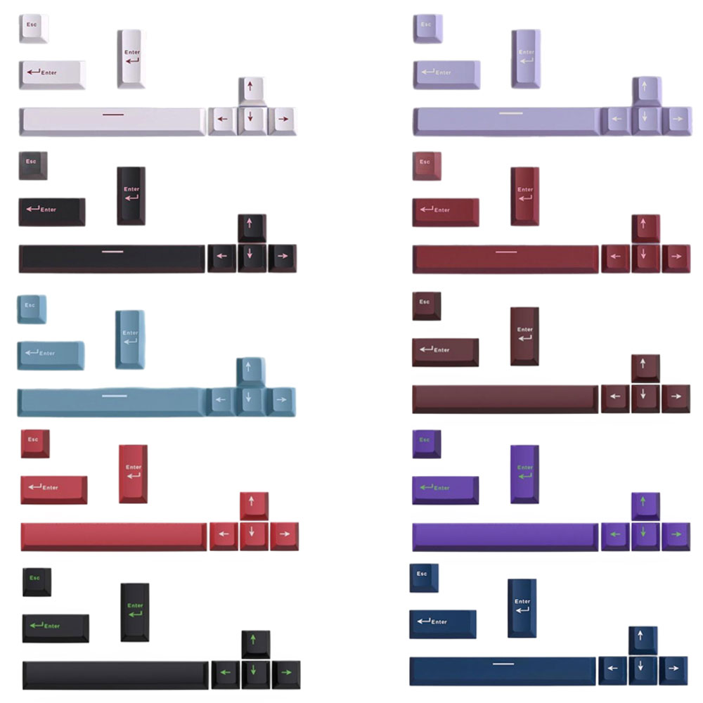 Gaming Accessories Aesthetic - أغطية مفاتيح PBT بتصميم Cherry للوحات