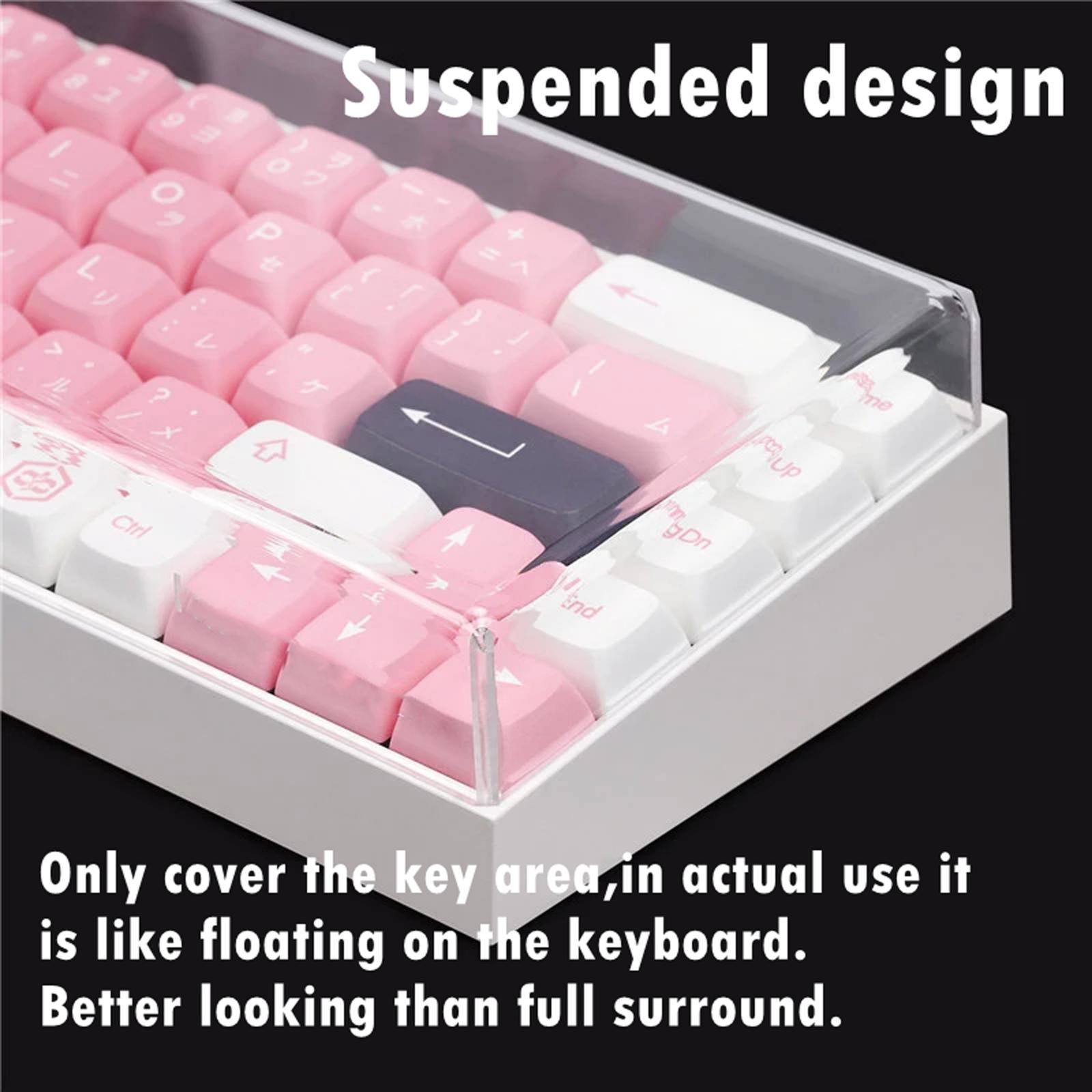 108 مفاتيح غطاء غبار لوحة المف - مراجعة Gaming Accessories Aesthetic وسعره