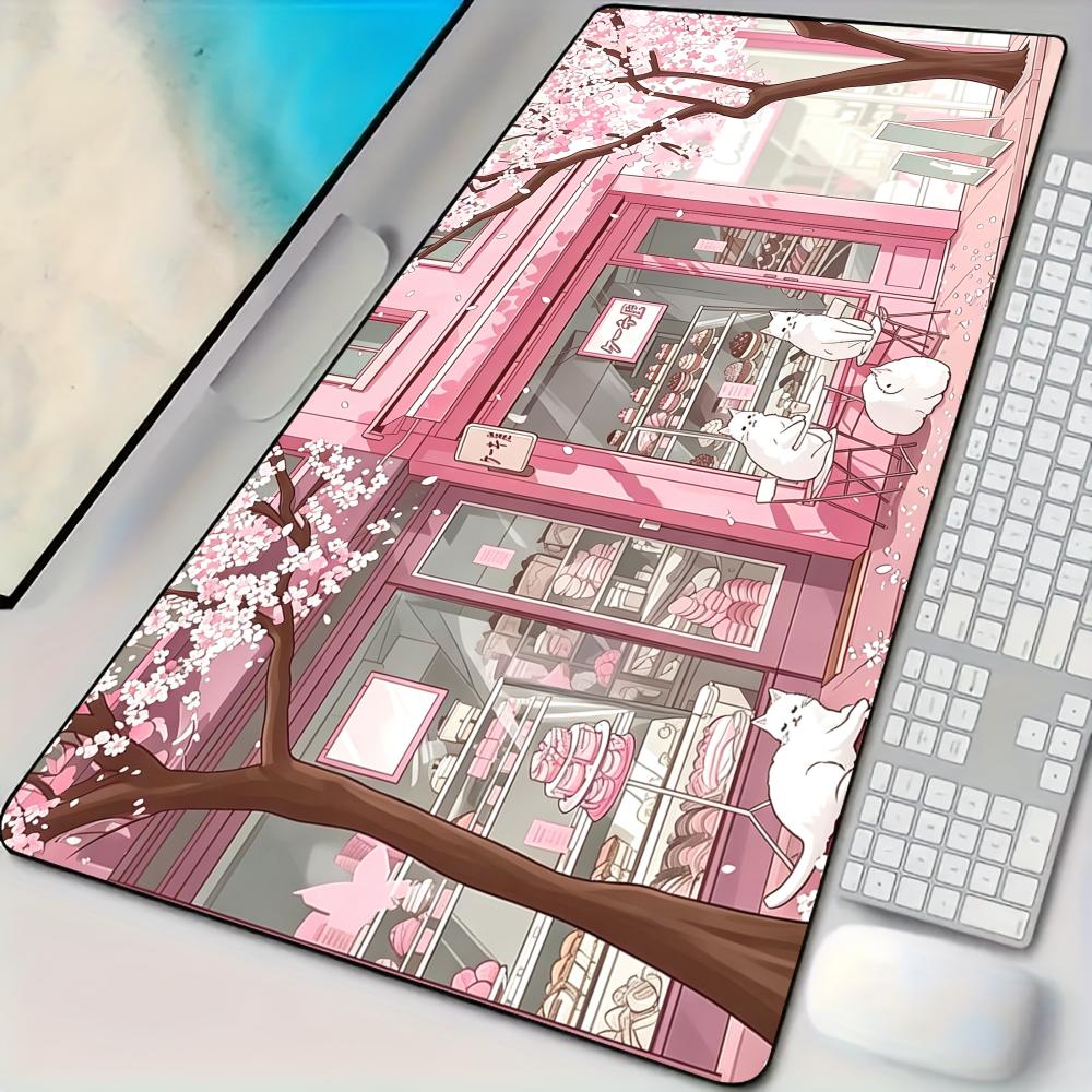 وسادة فأرة بتصميم قطة بيضاء وم - مراجعة Gaming Accessories Shop وسعره