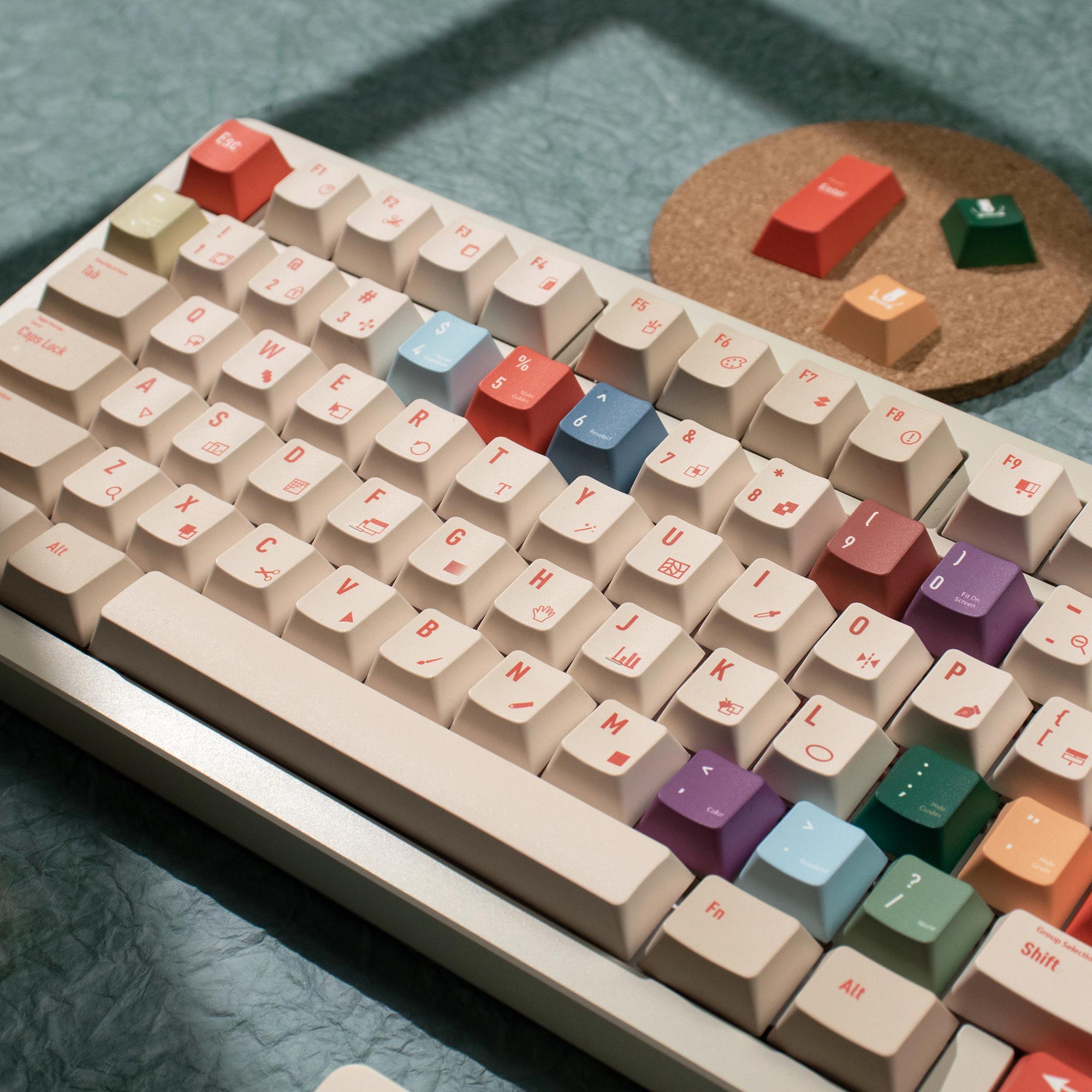 أغطية مفاتيح Illustrator Keyca - مراجعة Gaming Accessories Aesthetic وسعره