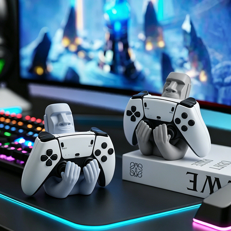 حامل وحدة تحكم على شكل تمثال م - مراجعة Gaming Accessories For Room وسعره