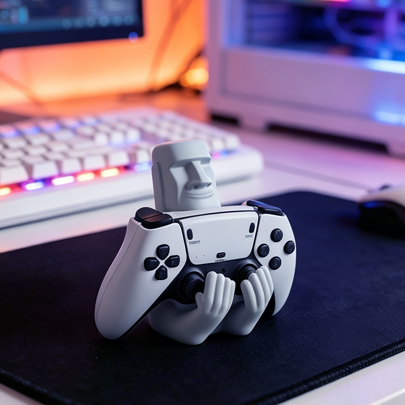 حامل وحدة تحكم على شكل تمثال م - مراجعة Gaming Accessories For Room وسعره
